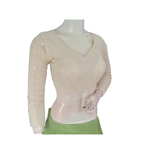 A Fusion of Tradition and Trend: Khadi Cotton Ready made Saree Blouses - D3blouses