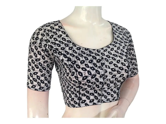 Essential Wardrobe Staple: White High-Neck Cotton Blouse - D3blouses