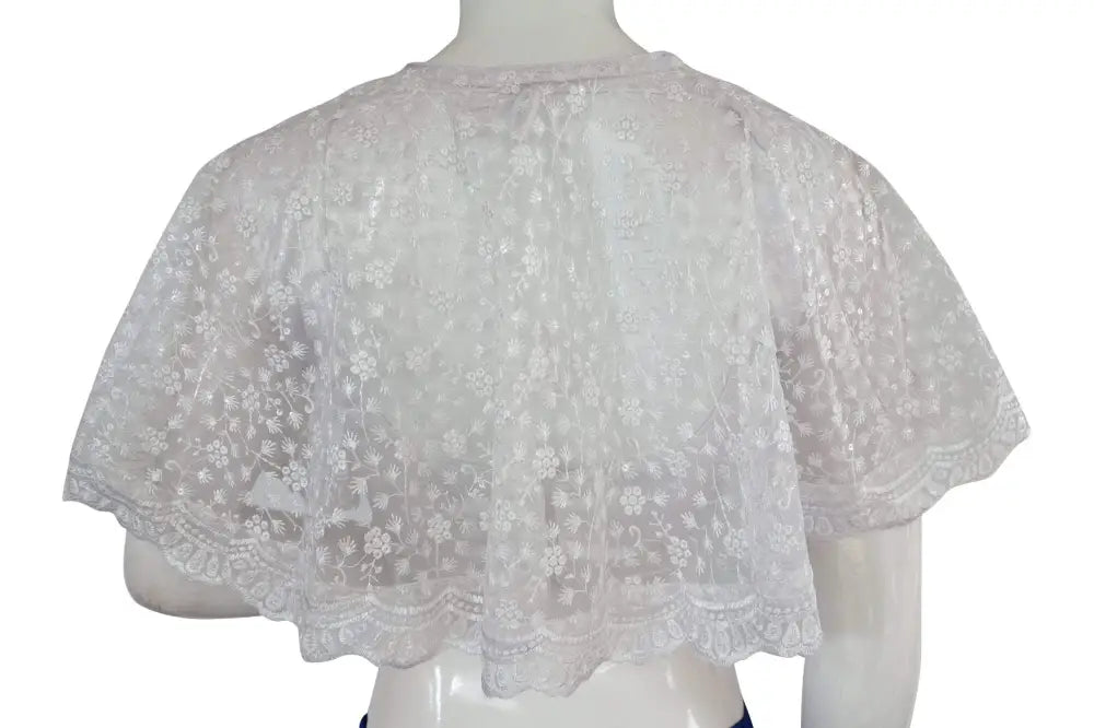 High quality Netted Poncho Readymade Blouse - D3blouses