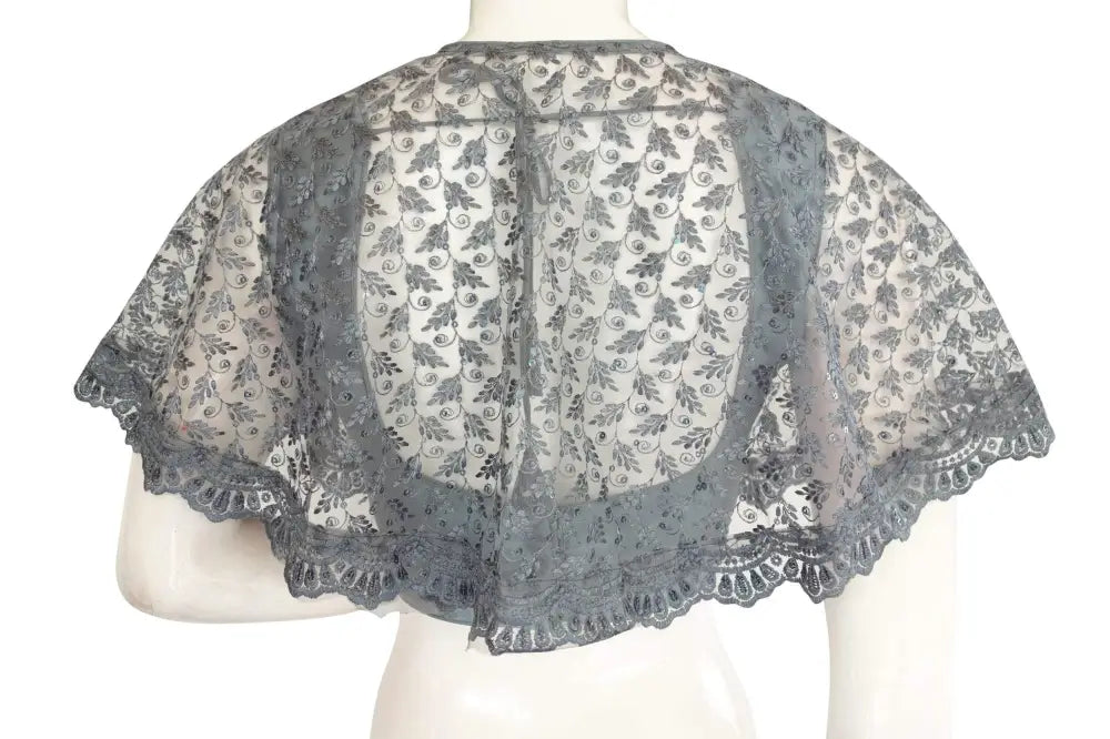 High quality Netted Poncho Readymade Blouse - D3blouses