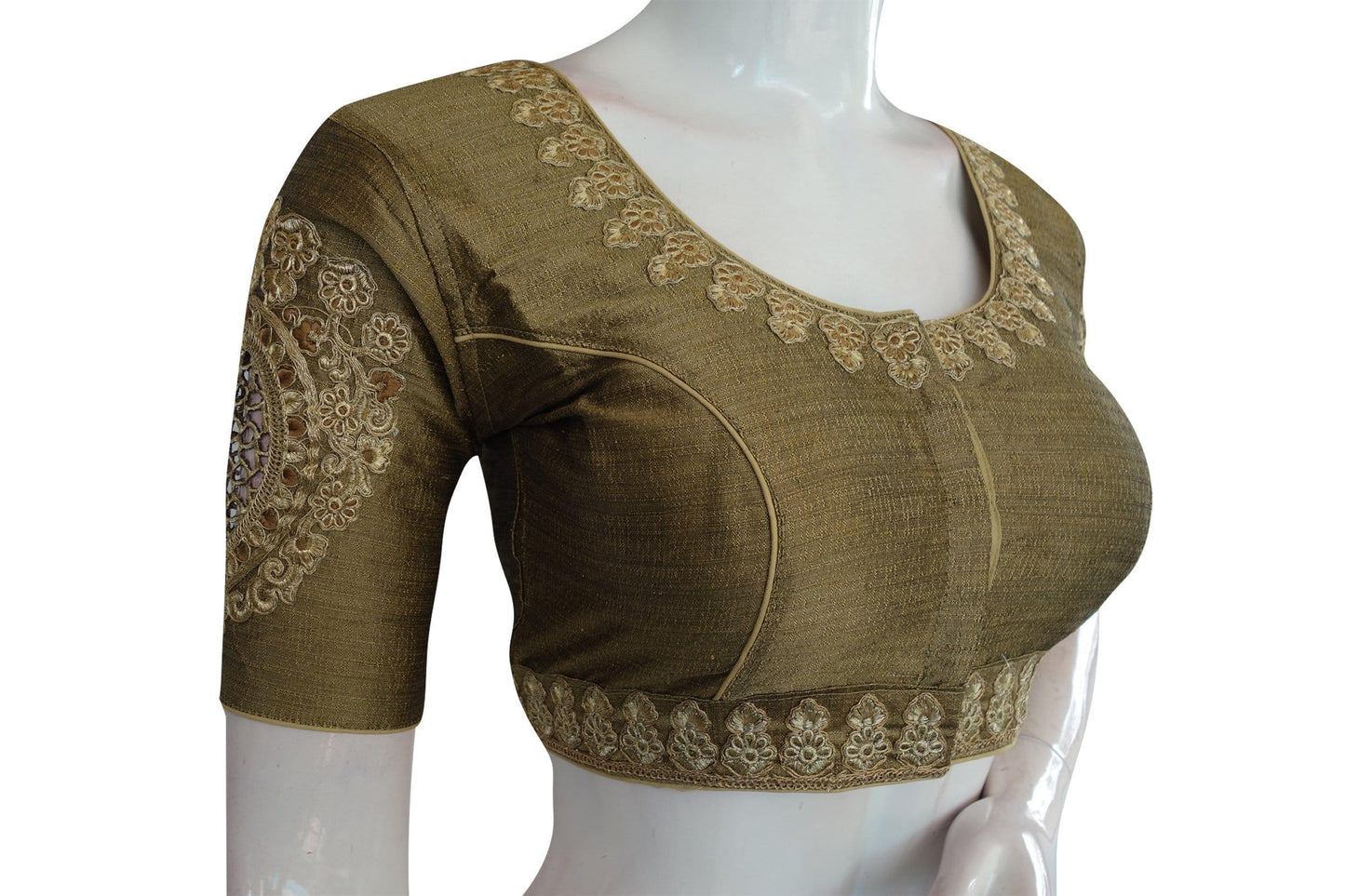 cut work designer readymade saree blouses 1