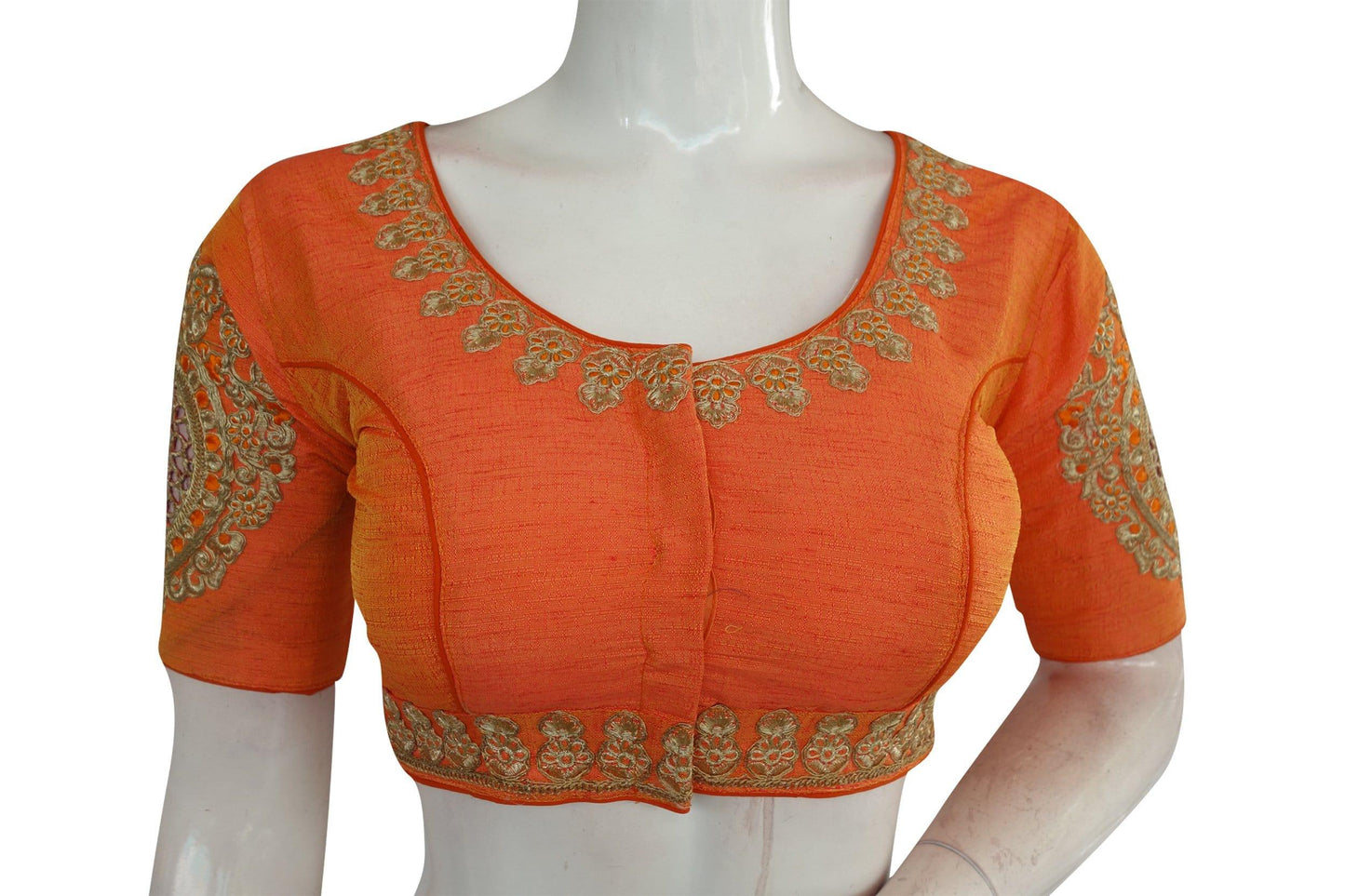 cut work designer readymade saree blouses 6