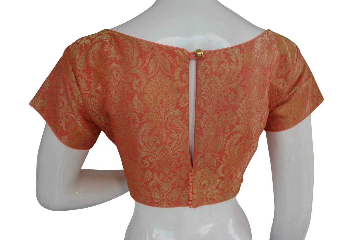 brocade silk readymade saree blouse ready to wear blouse indian sari blouse crop top 4