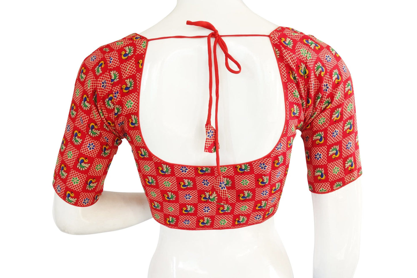 exclusive cotton printed readymade saree blouse indian silk saree readymade blouse silk crop top 6