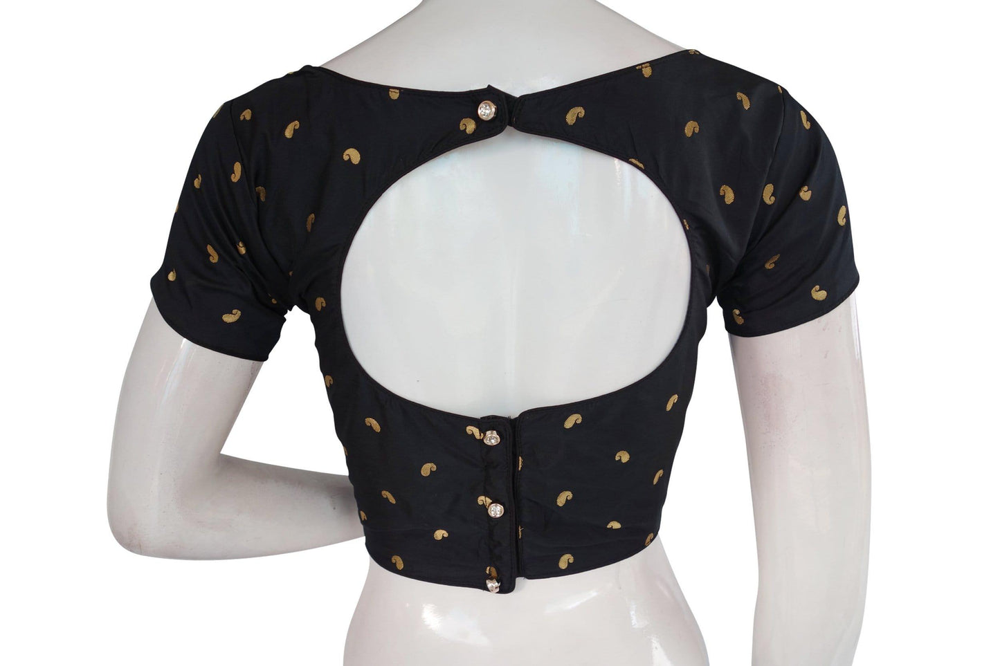 semi raw silk ready made saree blouse ready to wear blouse indian sari blouse crop top 5