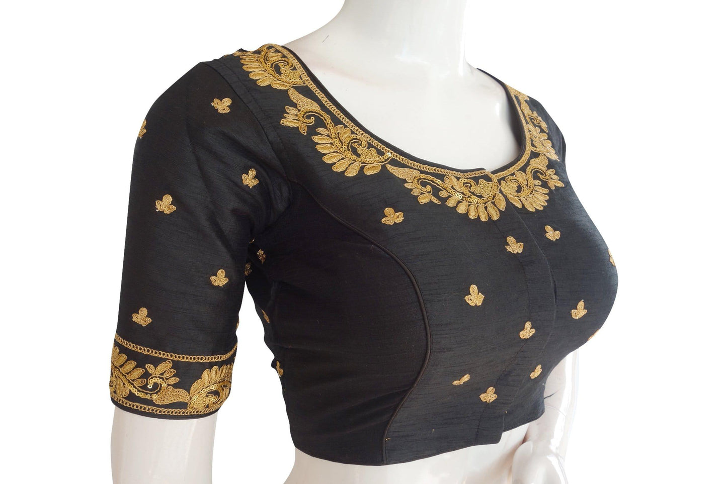 designer embroidery readymade blouse 1