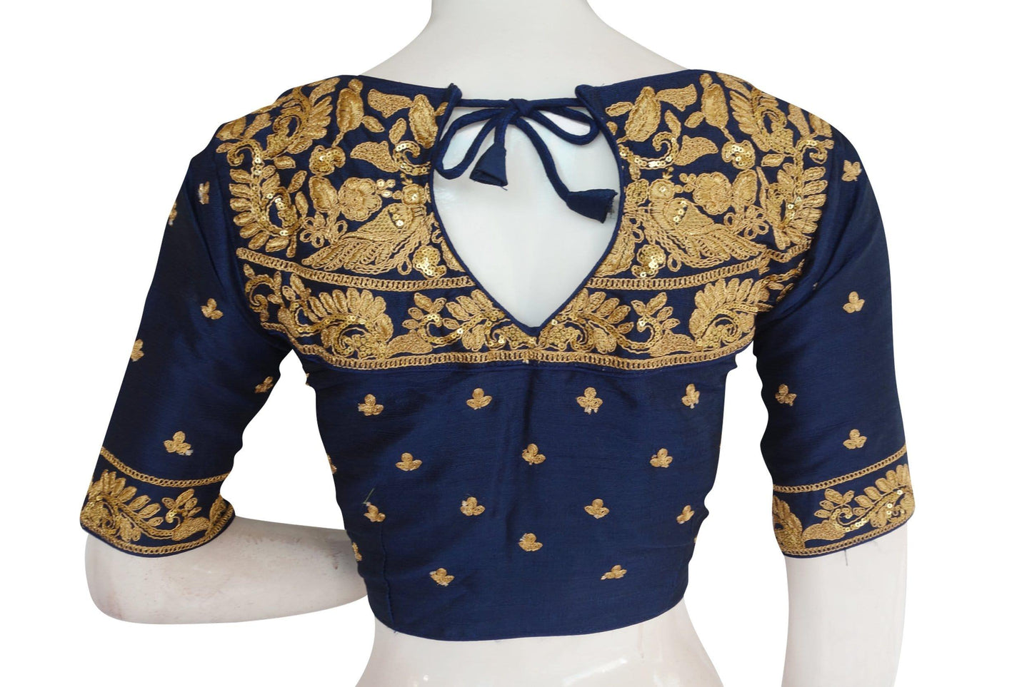 designer embroidery readymade blouse 6