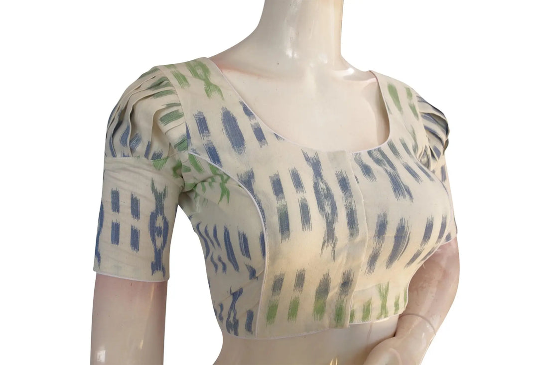 Ikkat Readymade Blouses online - D3blouses
