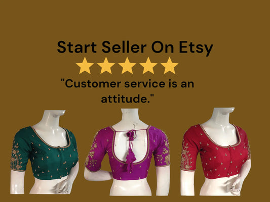 Stunning Saree Blouse Designs From D3 Blouses - D3blouses