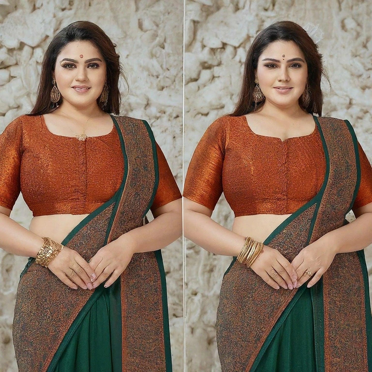 Plus Size Saree Blouses