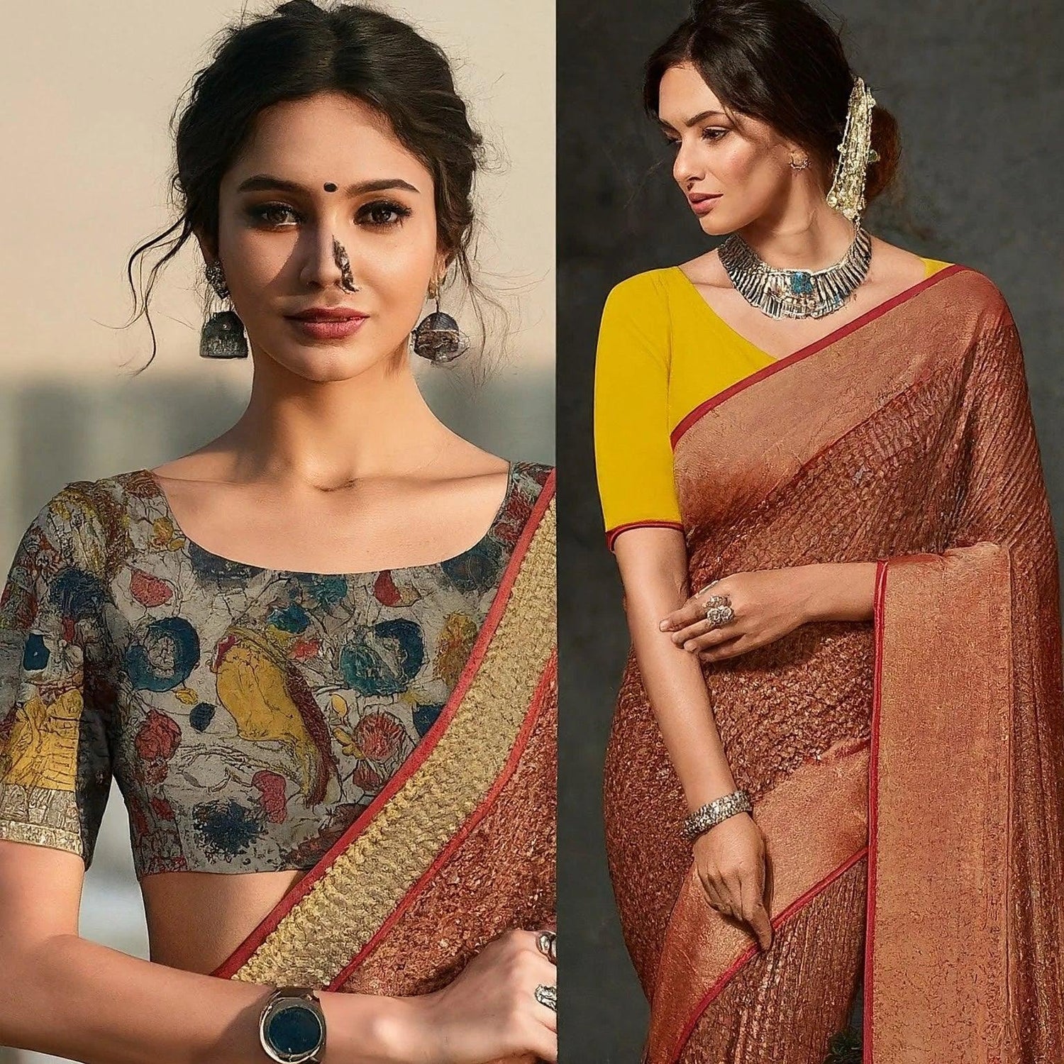 Cotton Saree Blouses