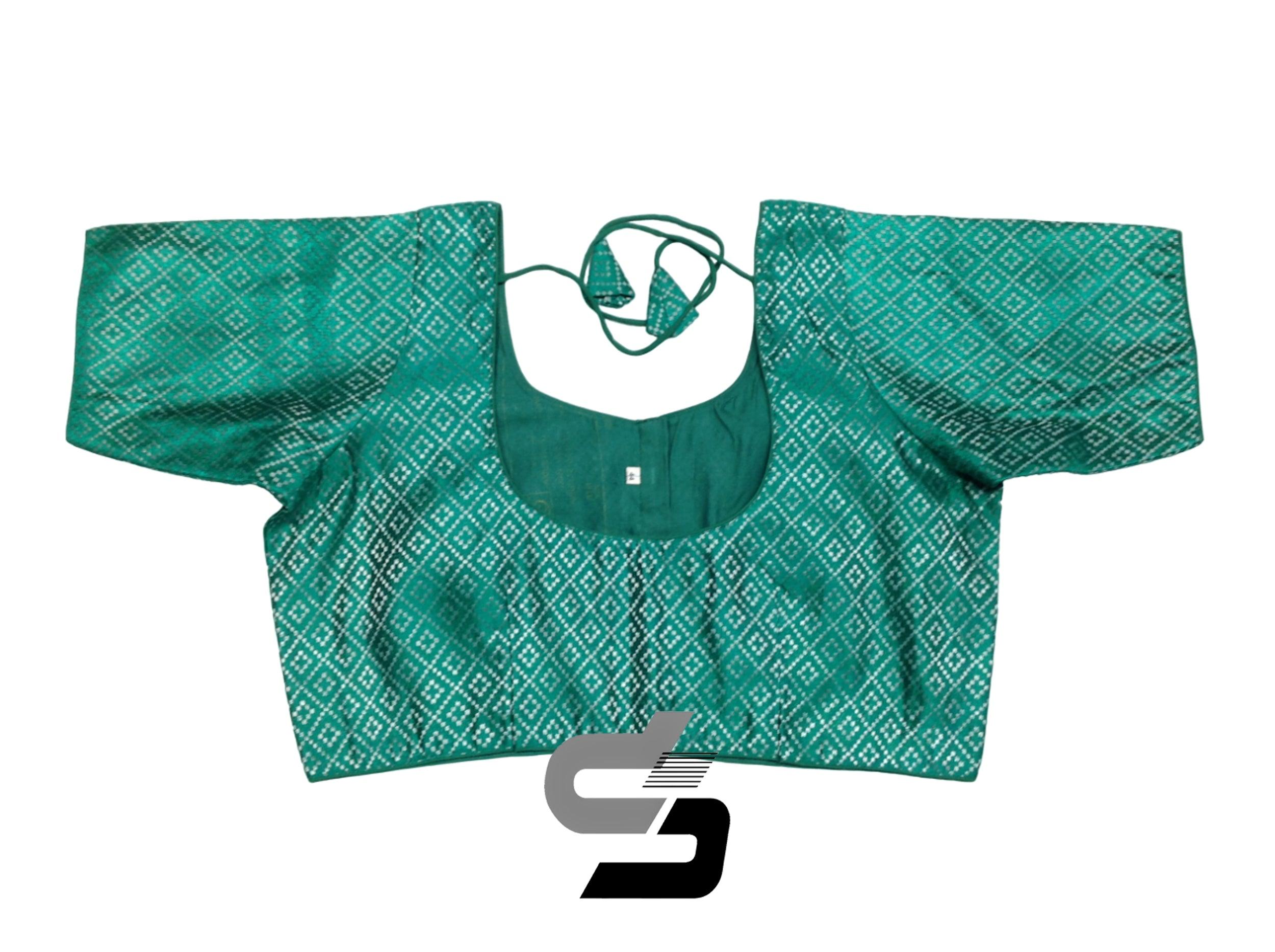Teal color blouses hot sale