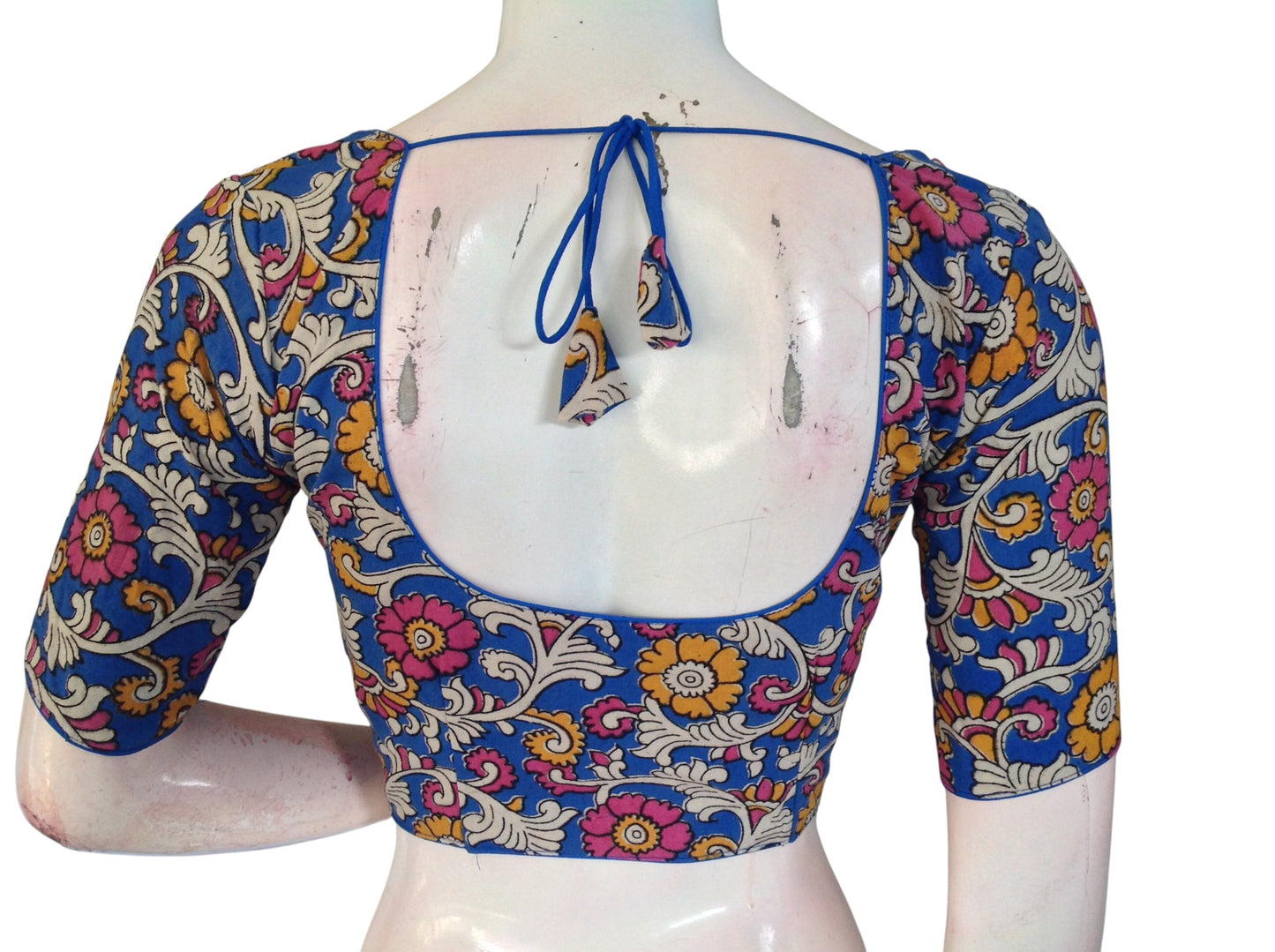 Kalamkari Cotton Saree Blouse – Multiple Prints | Ready-to-Wear, Daily & Festive Wear