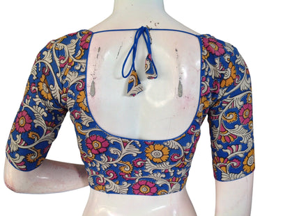 Kalamkari Cotton Saree Blouse – Multiple Prints | Ready-to-Wear, Daily & Festive Wear