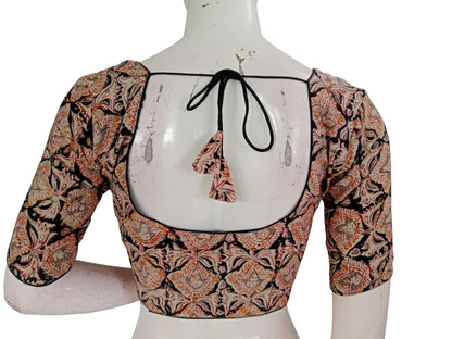 Kalamkari Cotton Saree Blouse – Multiple Prints | Ready-to-Wear, Daily & Festive Wear