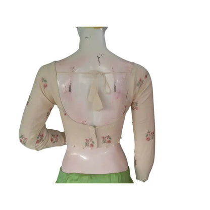 A Touch of Elegance: Khadi Cotton Designer Readymade Saree Blouses - D3blouses