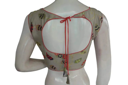 Banarasi Brocade silk Readymade saree blouse, Indian Readymade blouse, Crop top, - D3blouses