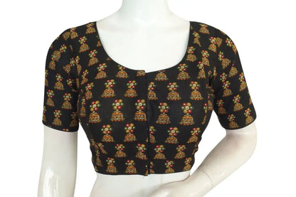 Cotton Printed Readymade Blouse From D3 Blouses - D3blouses