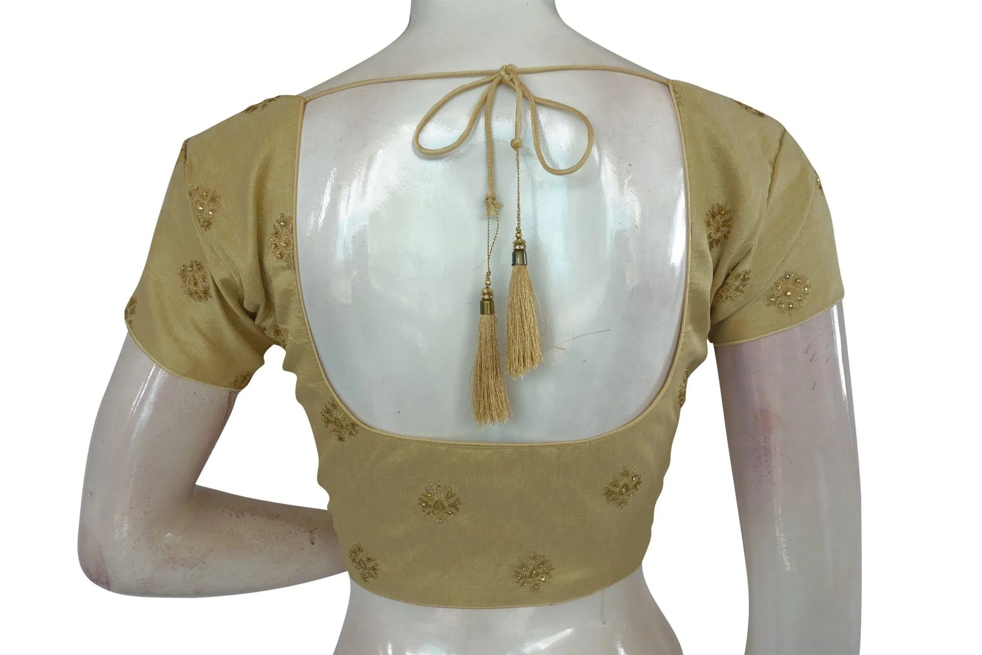 Designer Embroidered Party Wear Readymade Blouse - D3blouses