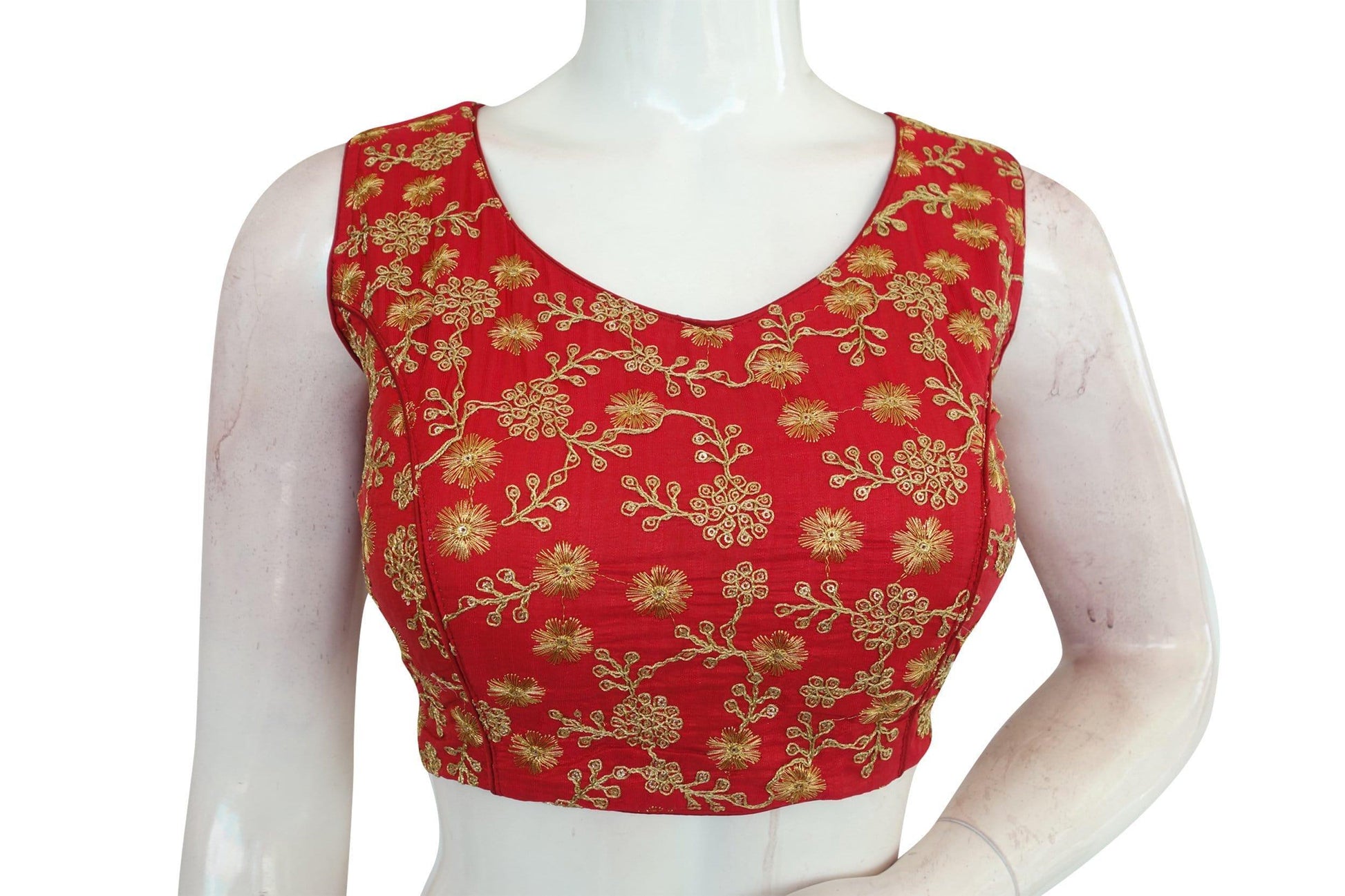 Designer Embroidered Readymade Blouse - D3blouses