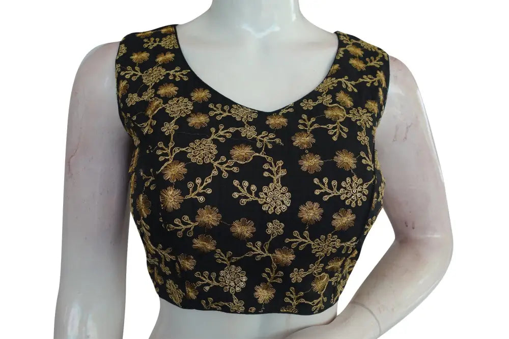 Designer Embroidered Readymade Blouse - D3blouses