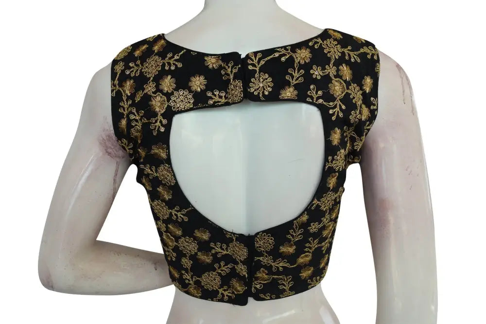 Designer Embroidered Readymade Blouse - D3blouses
