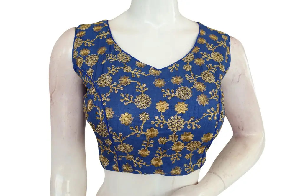 Designer Embroidered Readymade Blouse - D3blouses