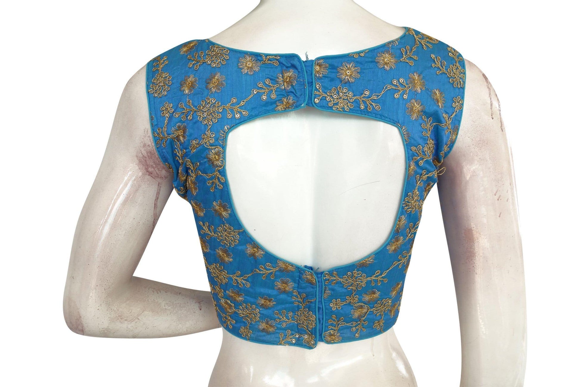 Designer Embroidered Readymade Blouse - D3blouses