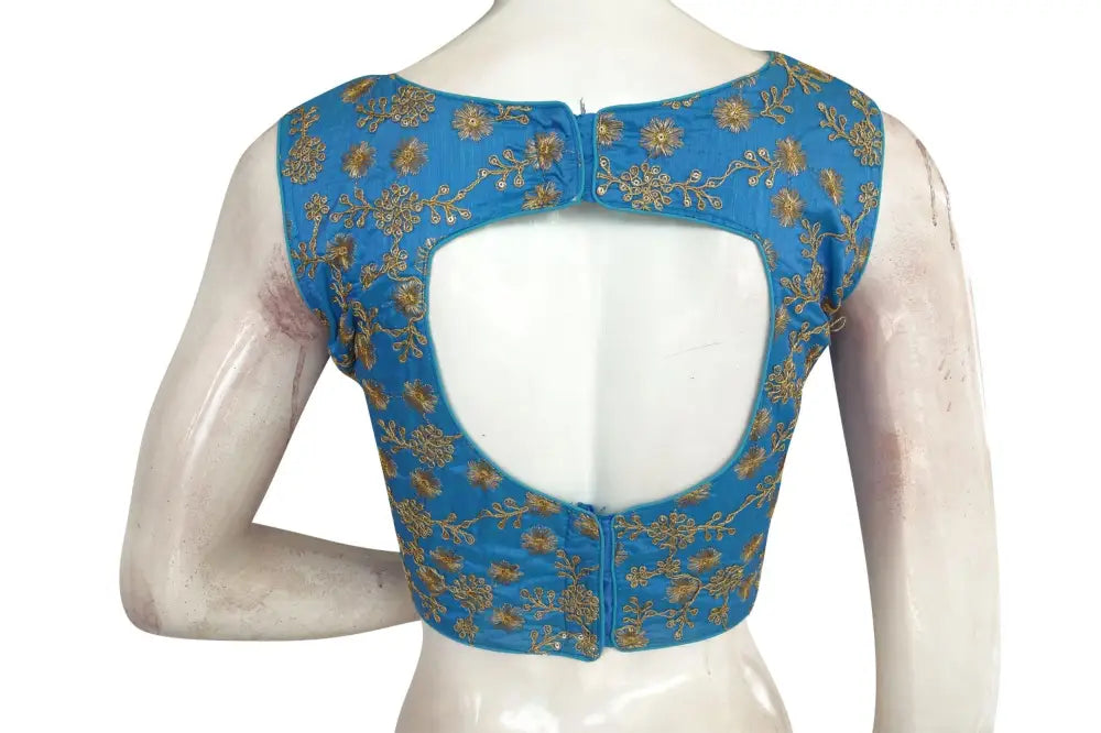 Designer Embroidered Readymade Blouse - D3blouses
