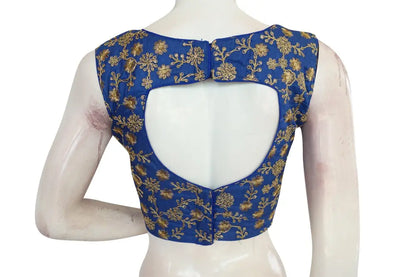 Designer Embroidered Readymade Blouse - D3blouses