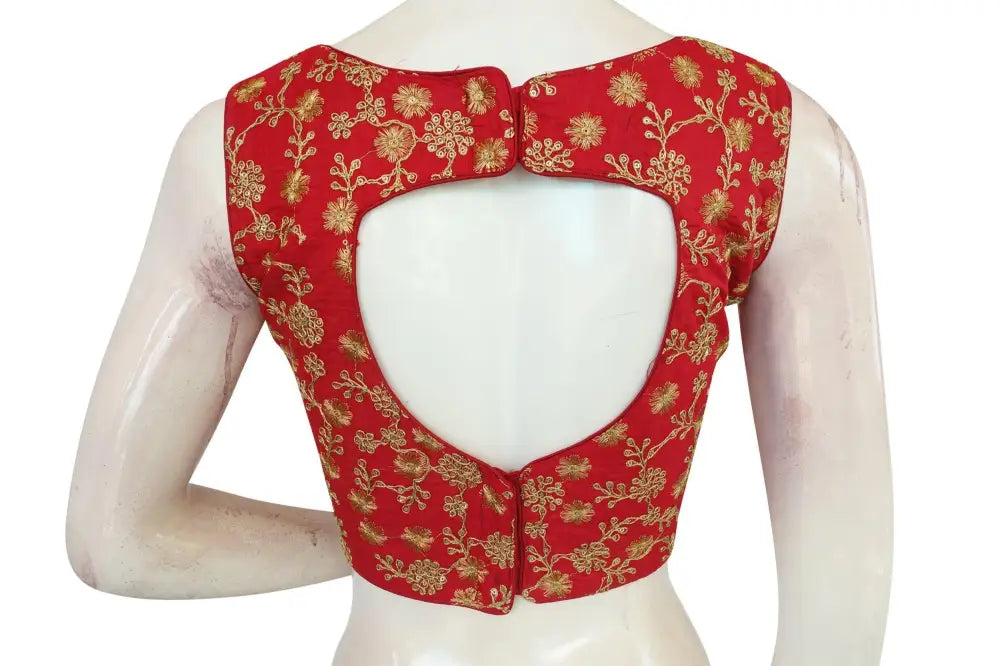 Designer Embroidered Readymade Blouse - D3blouses