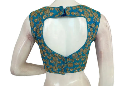 Designer Embroidered Readymade Blouse - D3blouses