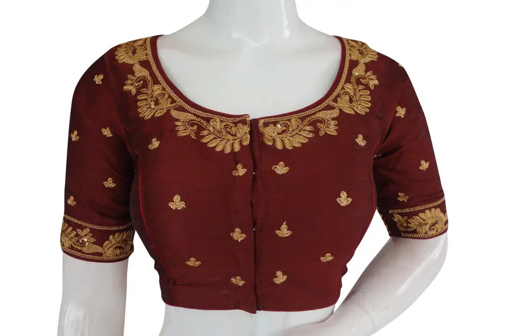 Designer Embroidery Readymade Blouse - D3blouses
