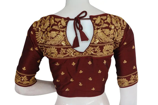 Designer Embroidery Readymade Blouse - D3blouses