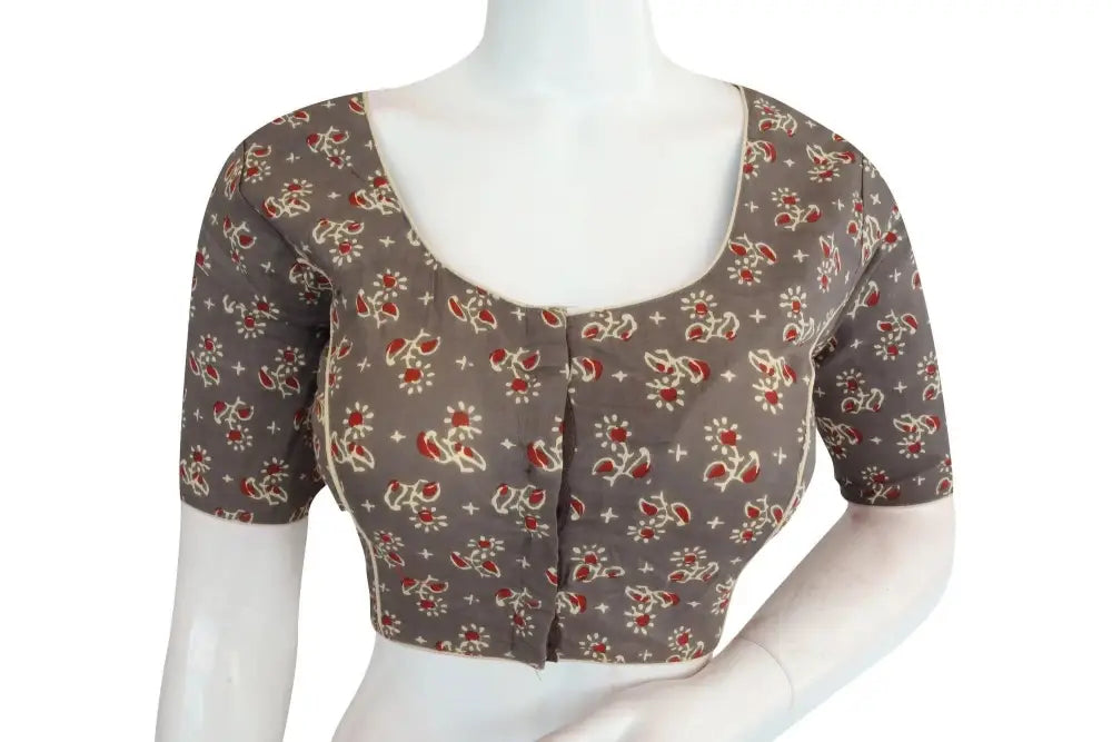 Exclusive Summer Cotton prints Readymade Blouse - D3blouses