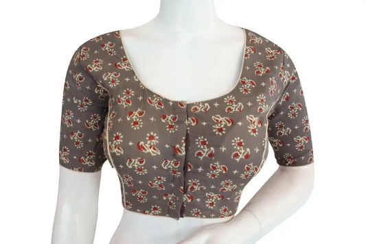 Exclusive Summer Cotton prints Readymade Blouse - D3blouses