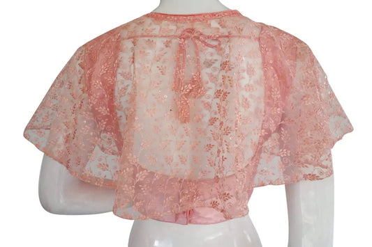 High quality Netted Poncho Readymade Blouse - D3blouses