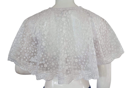 High quality Netted Poncho Readymade Blouse - D3blouses
