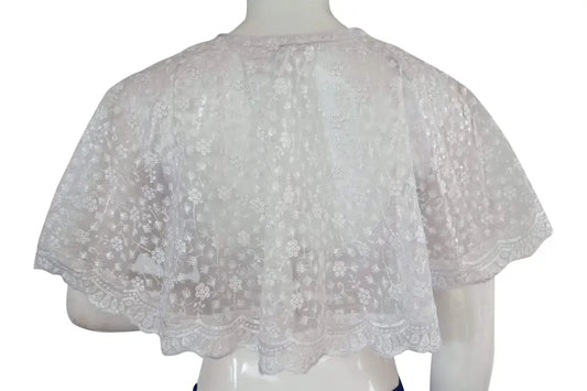 High quality Netted Poncho Readymade Blouse - D3blouses