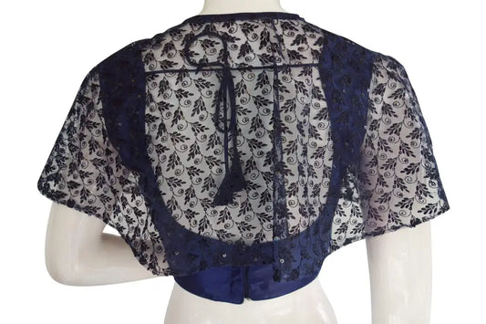 High quality Netted Poncho Readymade Blouse - D3blouses