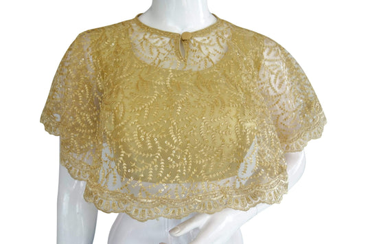 High quality Netted Poncho Readymade Blouse - D3blouses