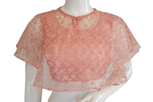 High quality Netted Poncho Readymade Blouse - D3blouses