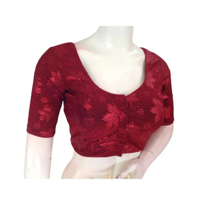 Radiant Red: Designer Blouses for Indian Elegance - D3blouses