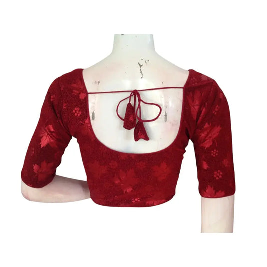 Radiant Red: Designer Blouses for Indian Elegance - D3blouses