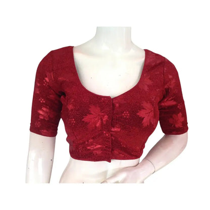 Radiant Red: Designer Blouses for Indian Elegance - D3blouses