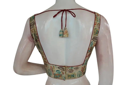 Satin Silk Designer Readymade Saree Blouse - D3blouses