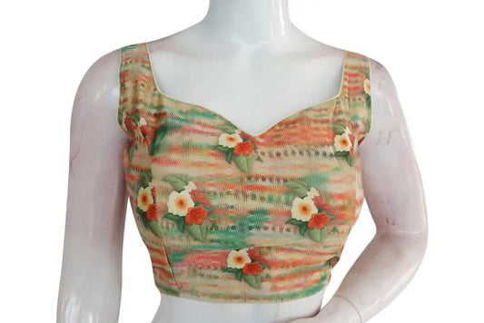 Satin Silk Designer Readymade Saree Blouse - D3blouses