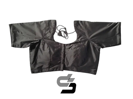 Silver Lining, Plus Size Grey Indian Silk Blouses - D3blouses