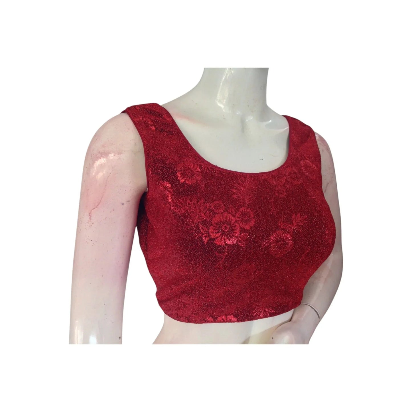 Stunning Maroon Color Designer Blouse | Stylish & Easy to Wear | Indian Fashion - D3blouses