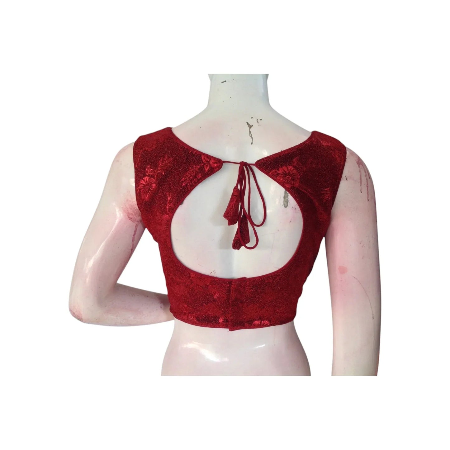 Stunning Maroon Color Designer Blouse | Stylish & Easy to Wear | Indian Fashion - D3blouses